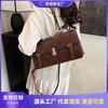 Retro Bag Women's Large-capacity New Versatile Fashion Shoulder Messenger Bag Niche Design Commuter Bag