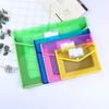 Stationery Storage Pouch PVC Bag A5 File Folders File Organizer Document Bag Envelope Folder
