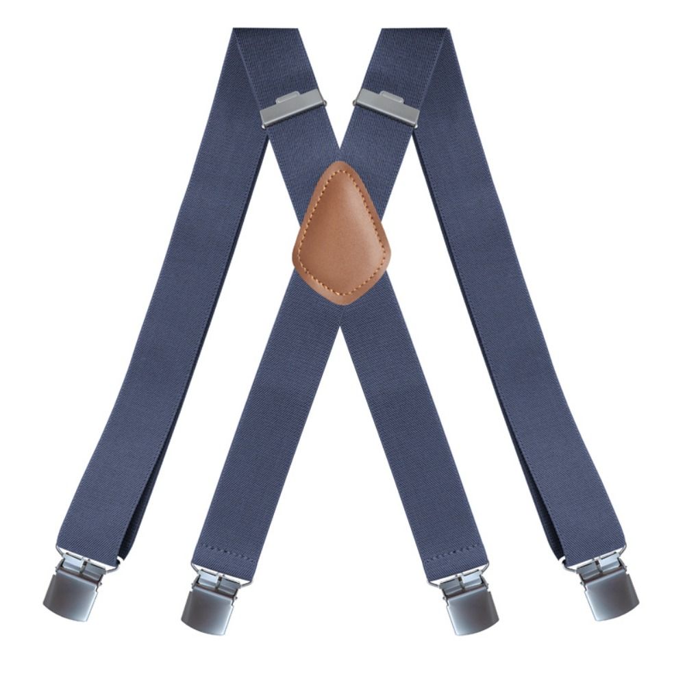 3.5cm Wide Men's Suspenders Adjustable Trouser Straps Belt Casual Braces Suspenders Work Outdoor