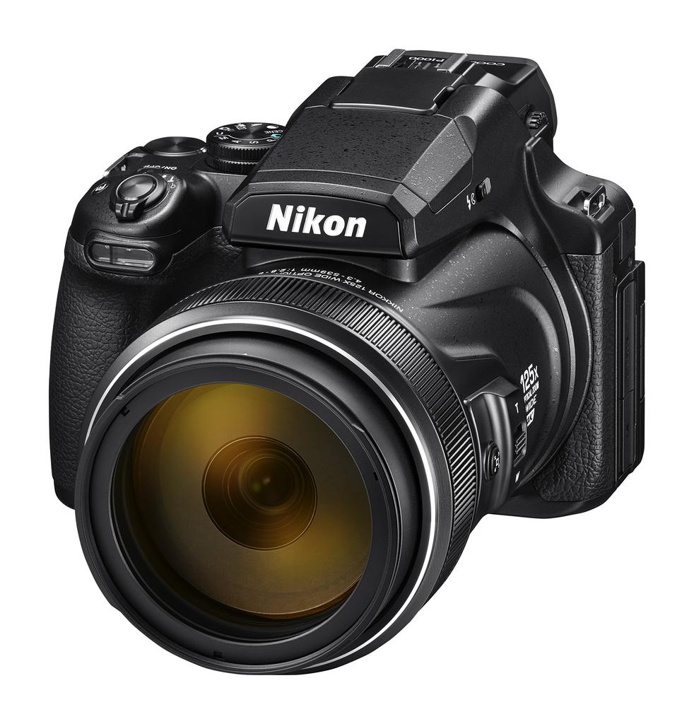 Nikon COOLPIX P1000 Digital Camera with LCD Black 16.7" 3.2" Display, (Certified Refurbished)
