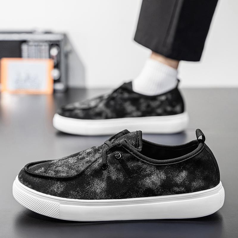 Fashion Cowboy Boots Thick Soled Flat Casual Sports Shoes Women Sandals Summer 2025 Canvas Skateboard Barefoot Shoes Walking Students