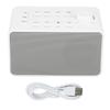 S16 White Noise Machine USB Rechargeable Portable Sound Machine with 8 Natural Sounds for Baby