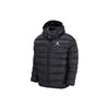 Air Solid Zip-Up Hooded Cotton Jacket Winter Men Outerwear Black DN3402-010