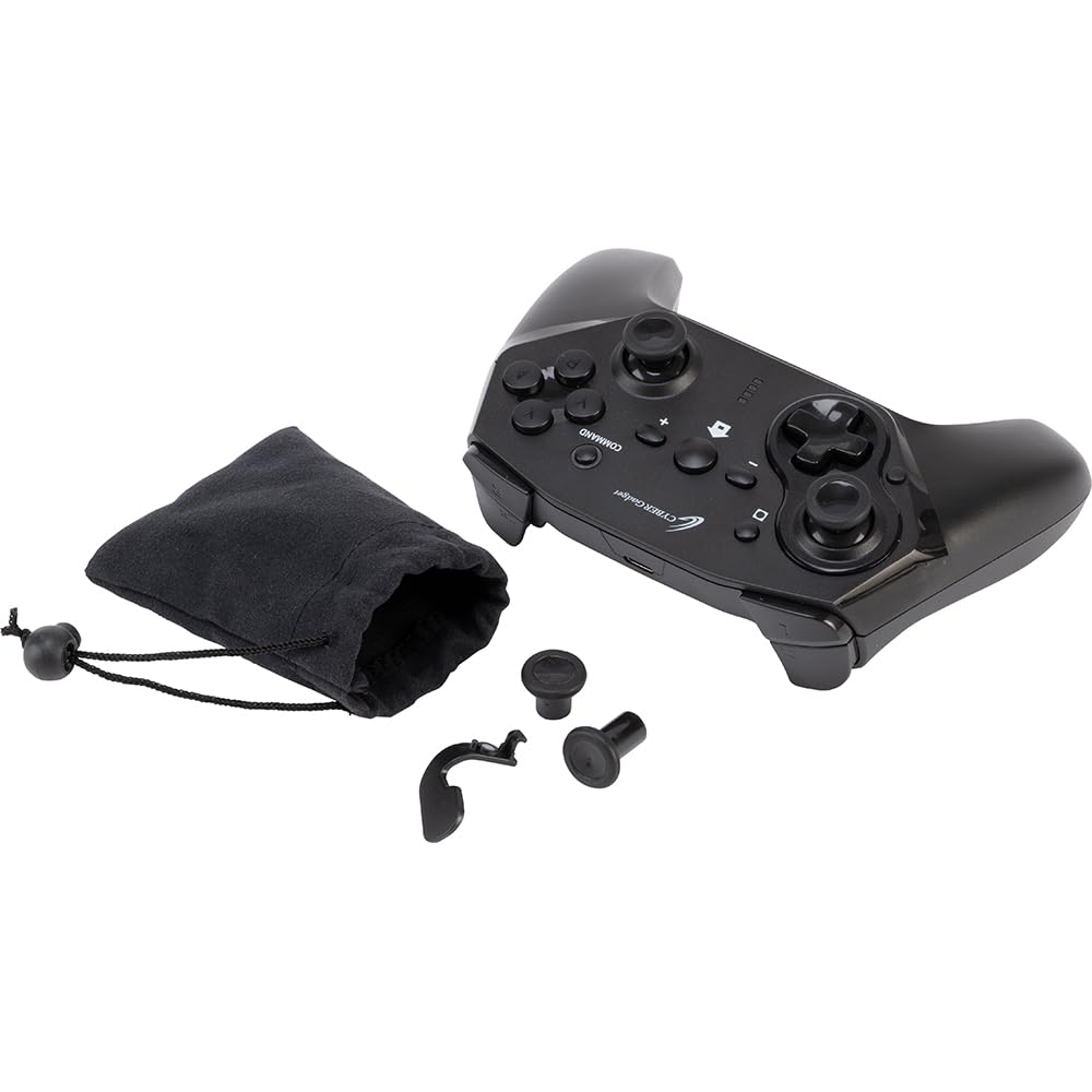 CYBER Gyro Controller PRO Limited Wireless Type Black Switch (for SWITCH) -