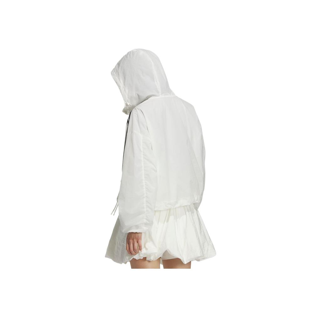 Adidas Originals Windbreaker Comfortable Fashionable Aesthetic Simple Jacket Women Jacket Han-Jade-White KB8964