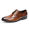 Fashion Classic Brand Designer Business Casual Leather Shoes for Men Genuine Leather Lace-up Basic Outdoor Footwear Daily Flat Oxfords