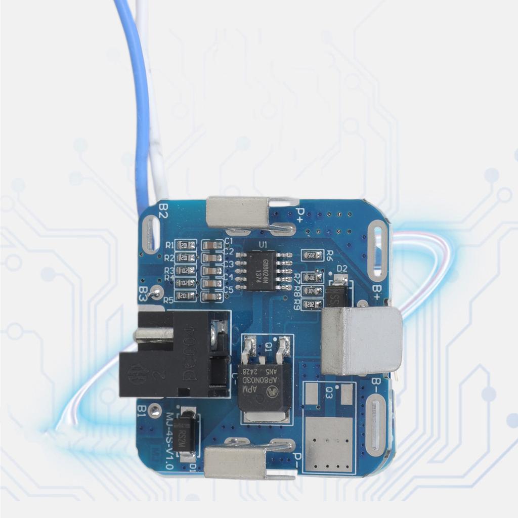 4S 16.8V Lithium Battery Electric Drill Electric Tool Protective Board Protective Board Overdischarge Short Circuit