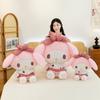 Bow Melody Plush Toy Strawberry Plaid Skirt Melody Doll Throw Pillow Gift
