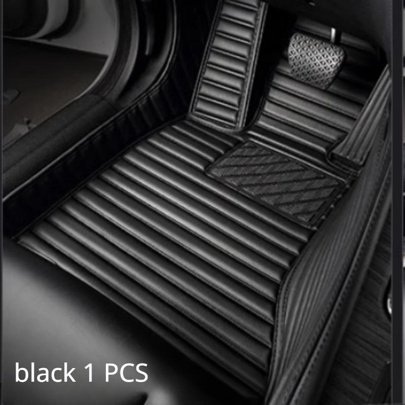 Striped Pu Leather Custom Car Floor Mat for Toyota Corolla 2014-2018 Year Interior Details Car Accessories Carpet
