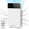 Air Purifier HEPA Filter Air Purifier Air Quality Detection AUTO Mode 3 Air Volume Settings Powerful Quiet Energy Saving Touch Panel Timer Function