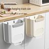 Foldable Wall-Mounted Kitchen Trash Can - No Bending, Large Capacity, Easy To Clean