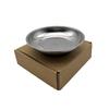 Magnetic Stainless Steel Bowl Set - 5-Piece Storage Plates In 3", 4", and 6" Sizes for Tools