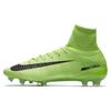 Mercurial Superfly 5 FG Scoccer Cleat Electric Green Men Cleats Black-Ghost-Green 831940-305