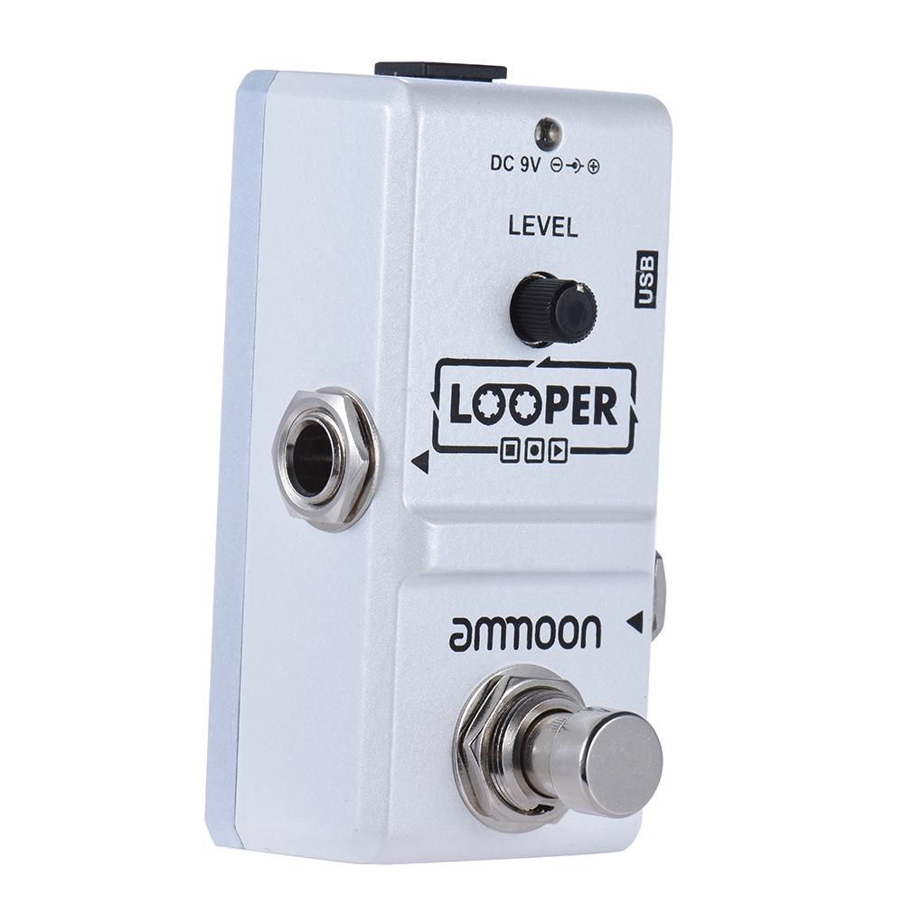 Ammoon AP-09 Nano Series Loop Electric Guitar Effect Pedal Looper True Bypass Unlimited Overdubs 10