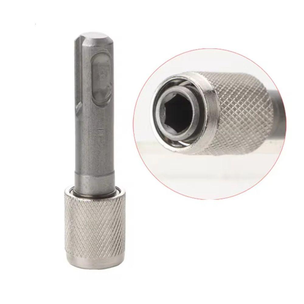 Round Shank To Hexagon Connecting Rod Tool Accessories Impact Drill Head Adapter