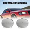 4Pcs 68mm Car Wheel Hubcaps Chrome Plated Auto Rim Covers Dust-Proof Stylish Customizable Logo Easy Install Car Hubcaps