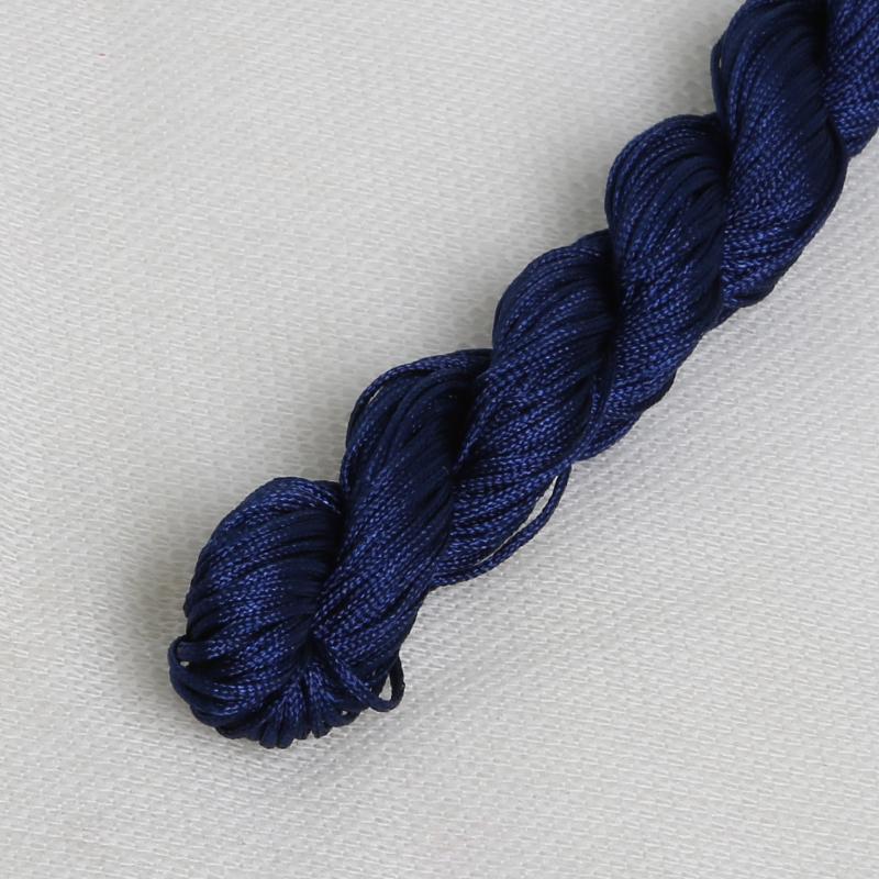 24M DIY Rope Nylon Cord Thread Chinese Knot Macrame Bracelet Braid String Knit Bead For DIY Necklace