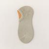 Men's Summer Thin Pure Color Sweat Absorbing Deodorizing Antibacterial Shallow Mouth Invisible Short Boat Socks