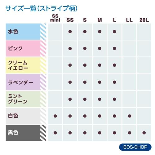 Amazing Odor-proof Bag Bos Striped Package Set of 2/light Blue S Size 200 Pieces for Processing Baby Diapers, Pet Poo, Food Waste, Sanitary Items, Etc