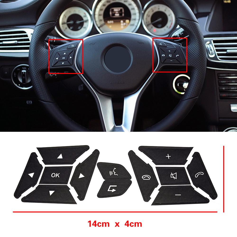 Для Mercedes Benz SLK Class R172 автомобильная центральная консоль рулевое колесо дверной замок окно кнопка переключателя переменного тока ремонт наклейка