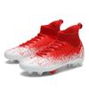 Mens High-quality Shock Absorption Anti-skid Wear-resistant High Spike Outdoor Sports Football Shoes For Kids