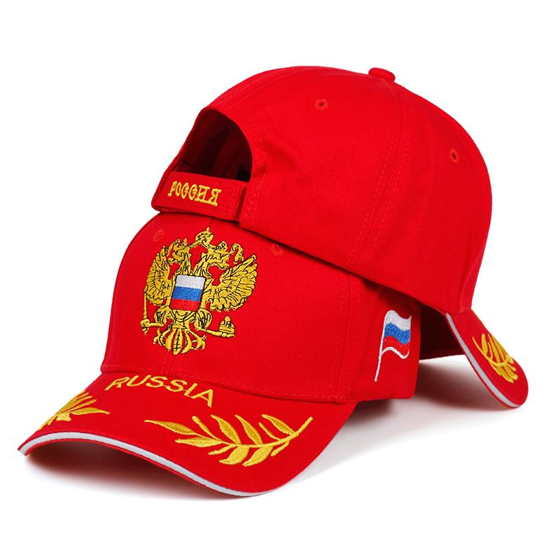New Fashion Baseball Cap Russian Embroidery Men and Women Casual Hat Adjustable Cotton Sports Cap