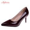 Fashion Aphixta 7cm Thin Heels Pumps Women Stiletto-heel Dress Women Shoes Wedding Official Leisure Shoes Plus Big Size 49 50
