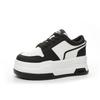 Platform White Shoes Women's Leather Spring and Summer 2025 New Board Shoes Women's Height Increase Sports and Leisure Versatile Women's Shoes Tide