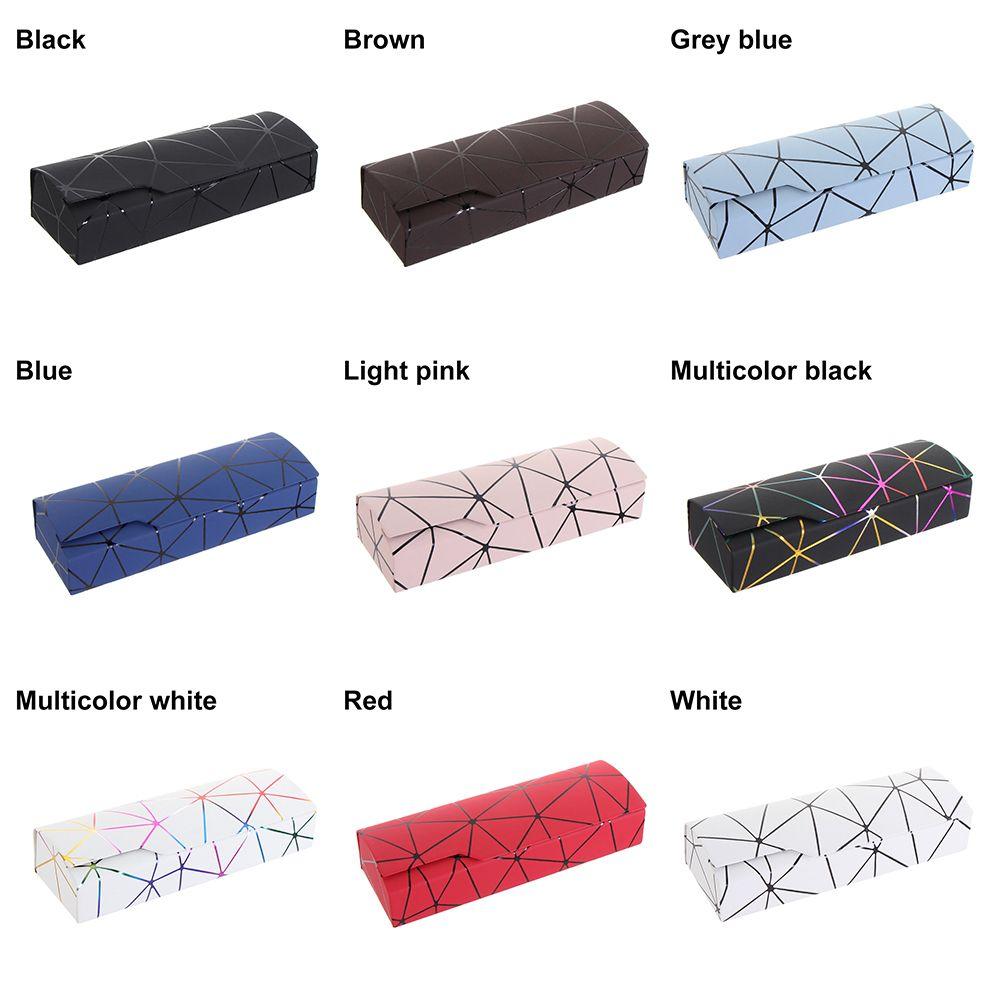 Accessories PU Pearlescent Eyewear Protector Eyeglasses Box Reading Eyewear Case Glasses Case