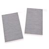 2Pcs/Set Air Filters For Model 3 Model Y Replacement Car Air Conditioning Cabin Using Activated Carbon Dual Effect Filters