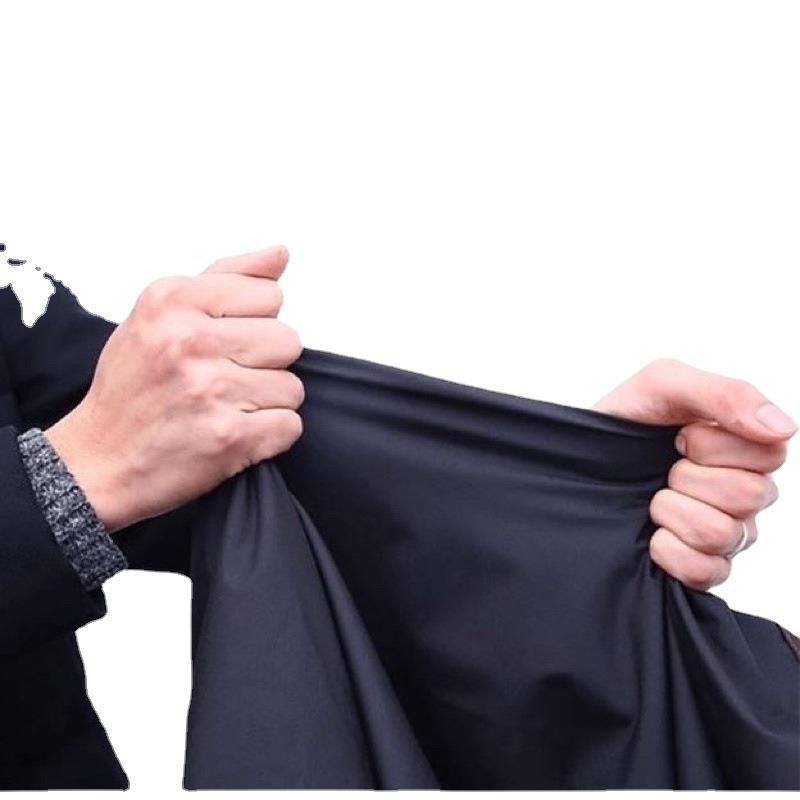 Black Motorcycle Cover - 170T/190T/210D, Sunscreen, Rainproof, Dustproof