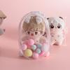 Multicolor Clear Outdoor Doll Bag 10cm Doll Outdoor Doll Display Bag DIY Keychain