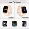 Bluetooth Call Smart Watch Women Custom Dial Watches Men Sport Fitness Tracker Heart Rate Smartwatch For Android IOS