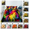 Flower Bedding Cover Set Creative Quilt Cover King Size Bedding 3D Home Textiles Boy Girl Woman Man Soft Duvet Cover
