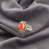 Carnelian Gemstone Jewelry, 925 Solid Sterling Silver Ring, Handmade Dainty Jewelry, Promise Ring For Her