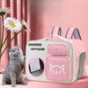 Outdoor Cat Bag Anti-stress Cat Outdoor Backpack Portable Breathable Shoulder Foldable Pet Backpack