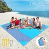 1PC Waterproof Beach Mat Extra Large Outdoor Camping Mat Blanket Folding Sand Free Pocket Mattress Portable Lightweight Picnic Mats