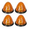 24V LED Watermelon Lights Rich Color Bumper Lights High-bright Trailer Side Marker Lights
