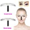 Eyebrow Balance Tattoo Metal Ruler Shaping Stencil Permanent Make-Up Measure Caliper Definition Governing Tool 2018