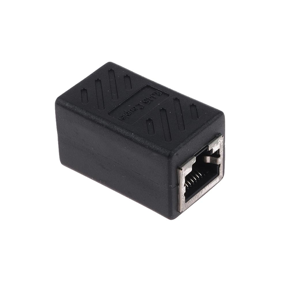 High Quality Connector Female To Female LAN Adapter RJ45 Converter Coupler Extender Network Cable