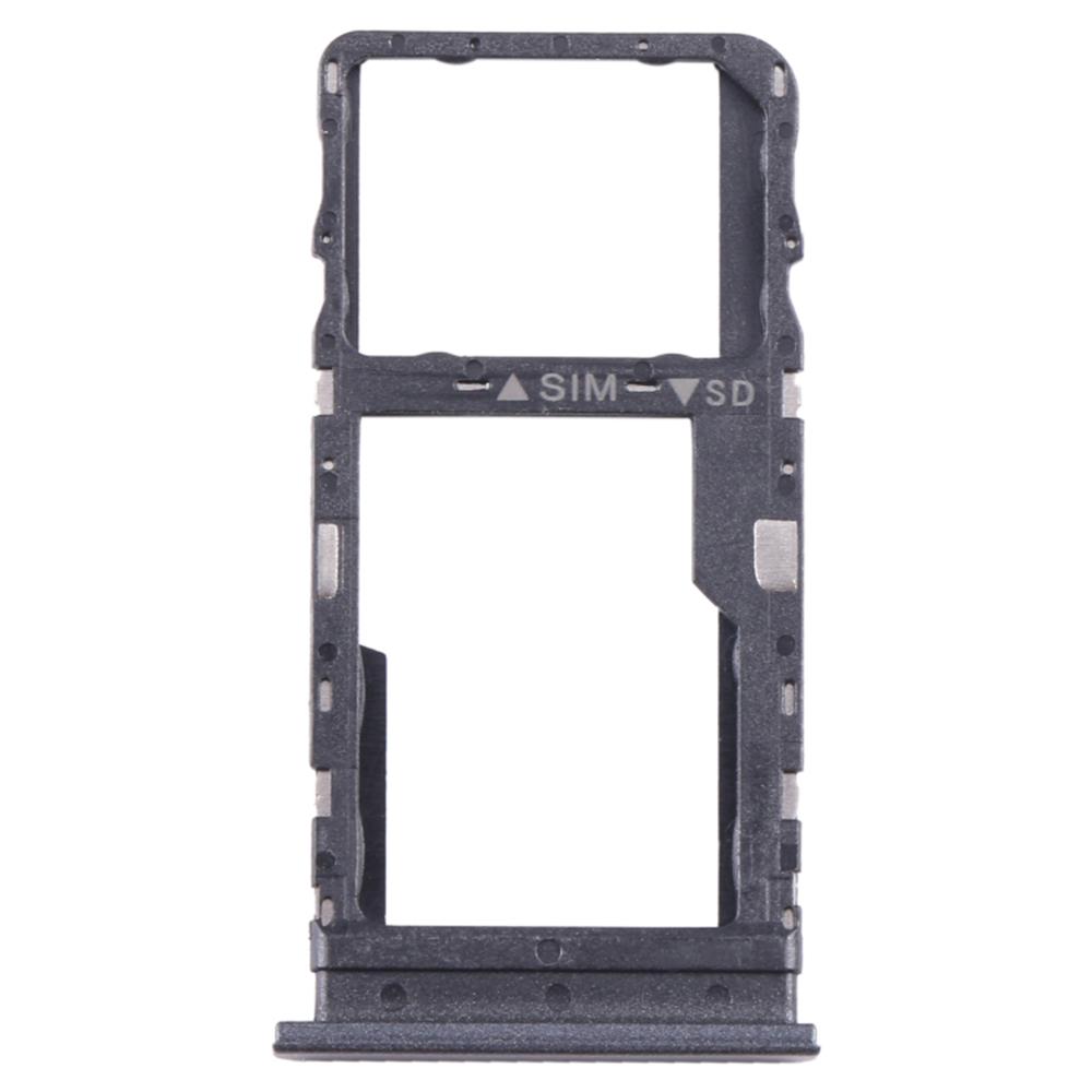 For TCL 40 SE SIM Card+SD Card Tray Holder Replacement Part (Without Logo)