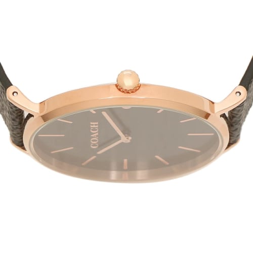 Coach Men's Charles 41mm Quartz Black Watch, COACH 14602550