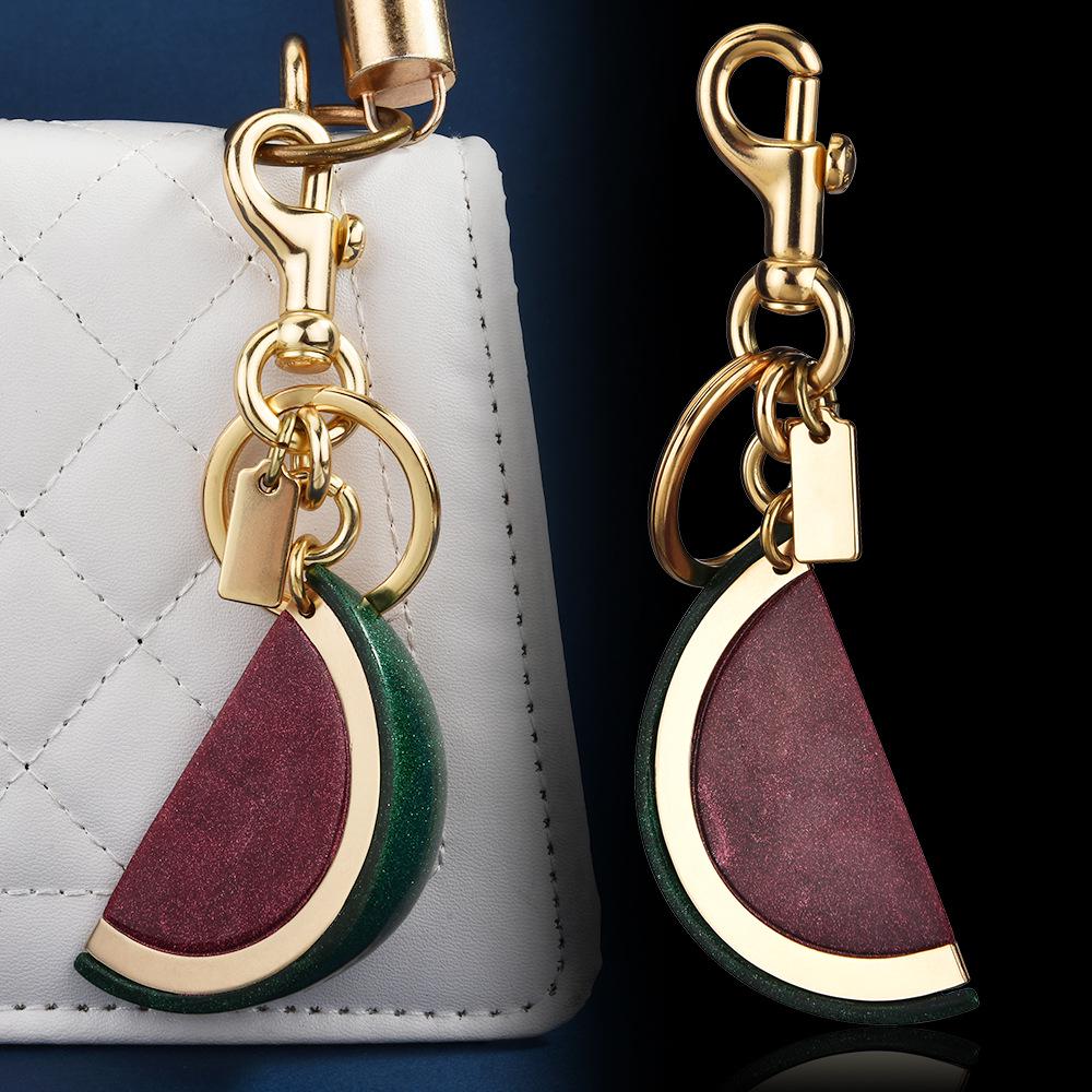 Exquisite Women's Watermelon Pendant Keychain Bag Charm