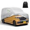 X AUTOHAUX Suzuki MK94S MK53S Light Car Rainy Strong Yellow Side Nighttime Safety Easy To Install and Storage Silver Tone [For Spacia/Spacia]