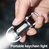 Mini Flashlight 5 Lighting Modes Dual Light Source Waterproof Rechargeable Keychain Flashlight Camping LED Torch