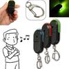 Wireless Anti-Lost Alarm Key Finder Locator Whistle Sound LED Light Keychain