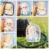 Multicolor Outdoor Bag Clear Transparent Doll Display Box Gift Storage Case Garage Kits