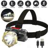 Rechargeable Outdoor Waterproof Head Torch Head Light Hiking Headlamp Camping Night Lamp