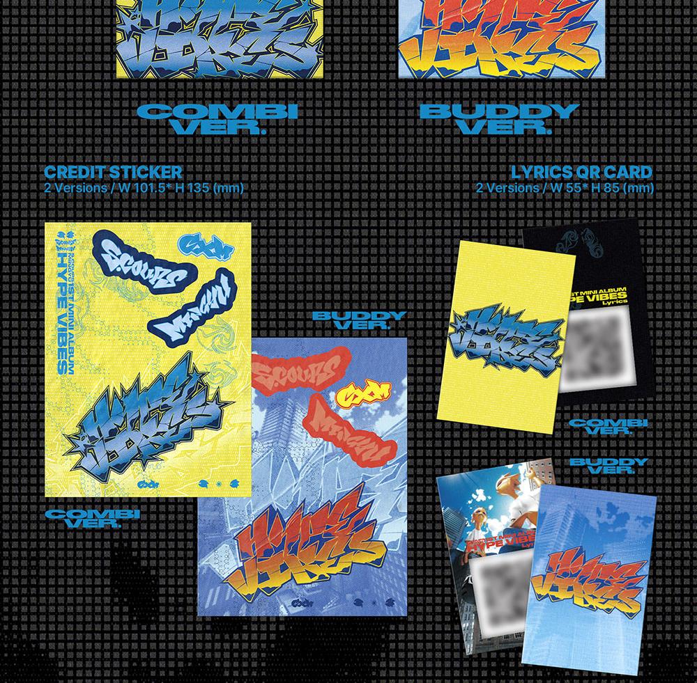 (Standard Ver.) S.COUPS X MINGYU of SEVENTEEN (SVT) [HYPE VIBES] 1st Mini Album