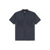 Levis Cool Series Solid Color Comfortable Loose Short Sleeve Shirt Men Shirts Blue 39040-0003